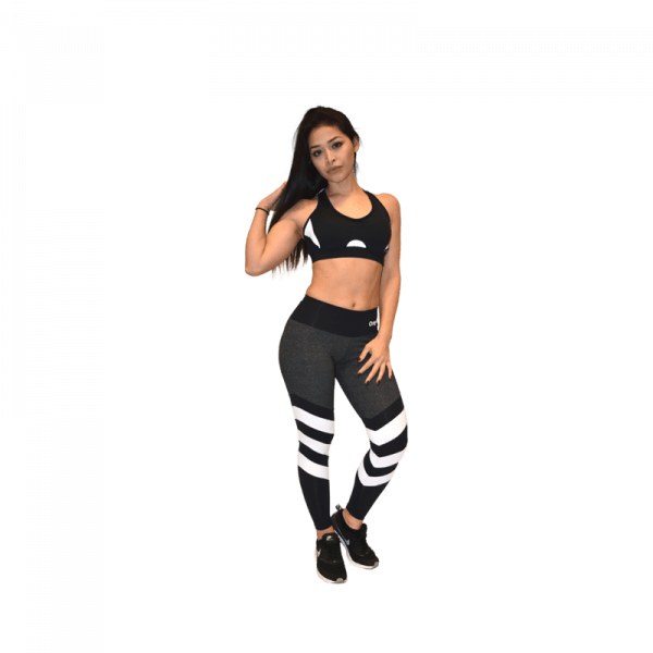 Slim fit black sports dress