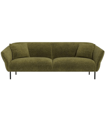 Chesterfield Velvet 3 Seater Sofa -  Light Grey