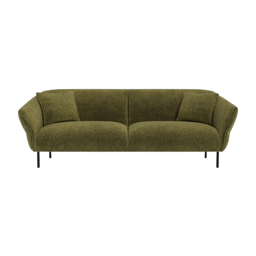 Chesterfield Velvet 3 Seater Sofa -  Light Grey