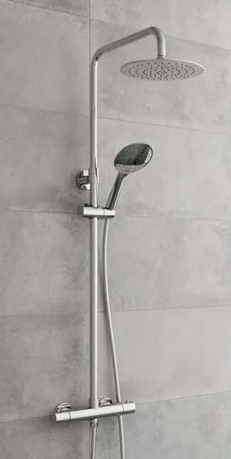 Charlton Dual Head Thermosttic Shower