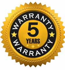 5 year guarantee