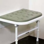 Chester shower seat with drainage holes