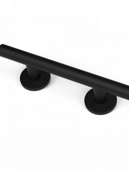 London Matt Black Grab Bar