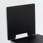 London Slimline Shower Seat with back rest