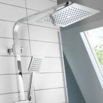 Charlton square head shower