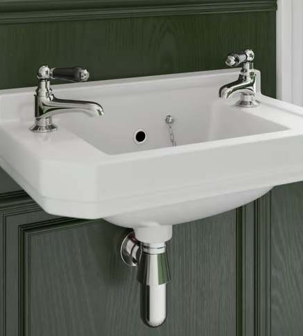 Regency traditional wall hung basin