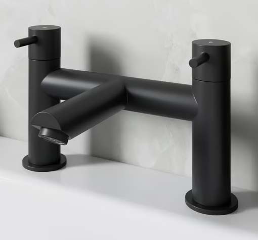Matt black bsth shower mixer