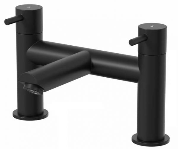 bath shower mixer black