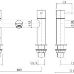 brushed brass bath taps specs