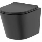 wall hung rimless toilet