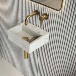 marble wall hung basin