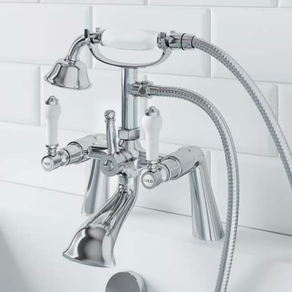 traditional bath shower mixer tap