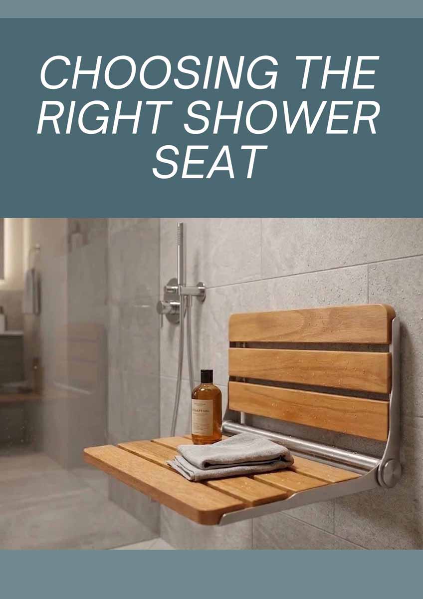 A guide to choosing the right shower seat