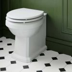 traditional back to wall toilet