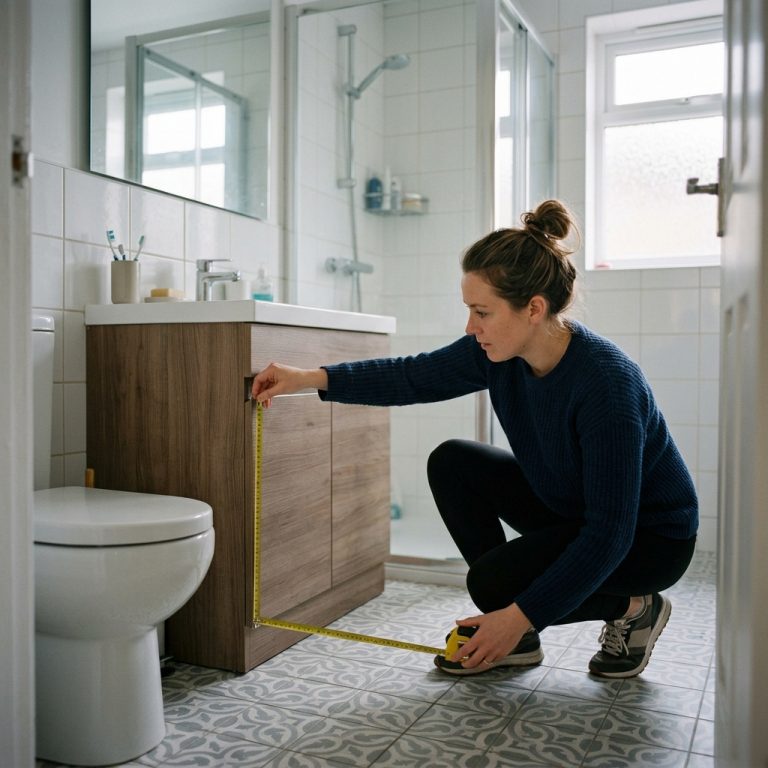 how to measure your bathroom
