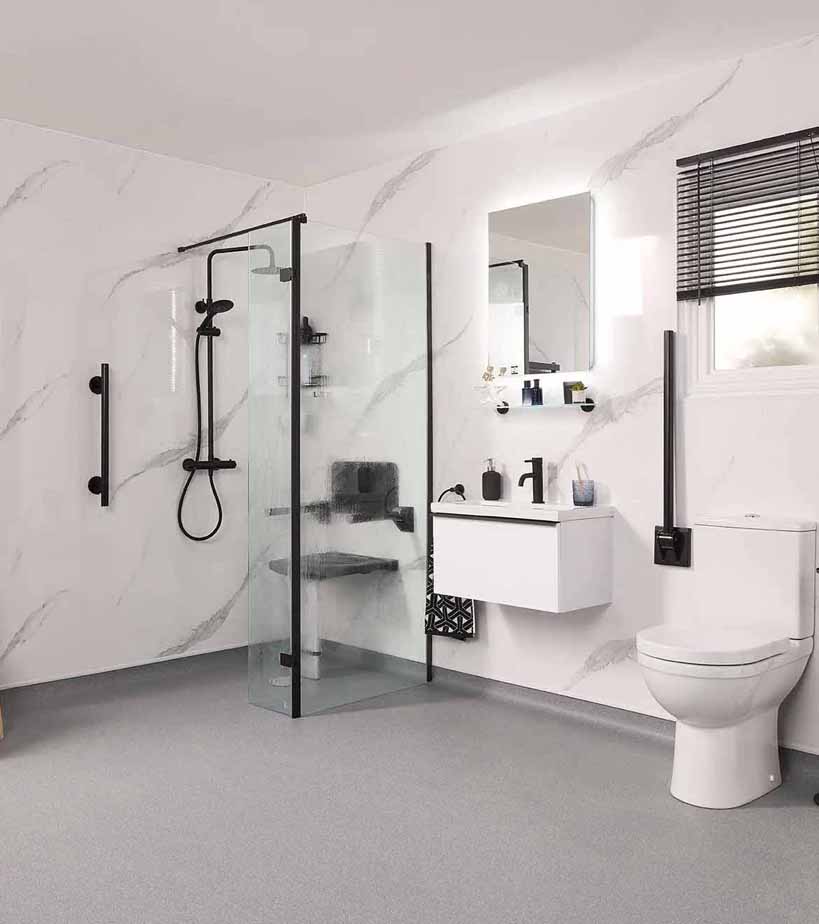 modern disability wetroom