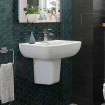 semi-pedestal basin 550mm