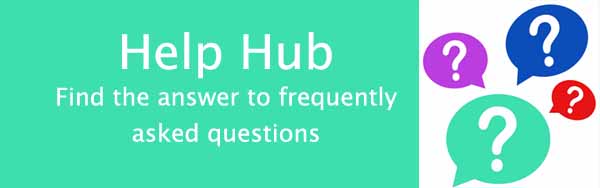 The Help Hub - find answers to frequently asked questions