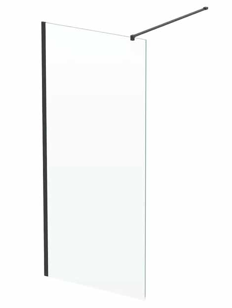 wetroom screen Wet room screen frameless design with easy to clean glass